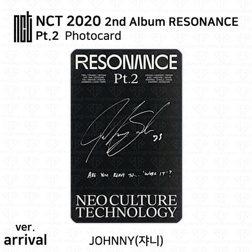 Segundo álbum NCT 2020 Resonance Pt.2 tarjeta de acceso versión de llegada K-POP KPOP - Imagen 18 de 94