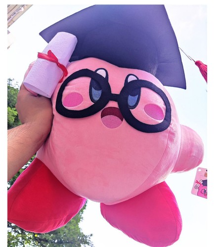Cartoon Dolls Kirby Plush Toys Doll Playsets Soft Pillow Cute Graduation Gifts - Picture 5 of 15