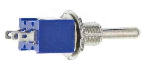 1 Stück Blau SPDT Mini Kippschalter EIN-EIN für Gitarren - Bild 4 von 5