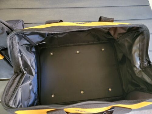 Genuine DeWALT 19" x 11" x 10" Heavy Duty Contractor Tool Bag w/ 10 Pockets -NEW - Picture 2 of 3