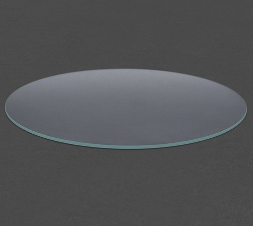 x2 200mm x 3mm Borosilicate Glass FLAT ROUND PYREX 3D Printer Bed Platform USA - Picture 4 of 5