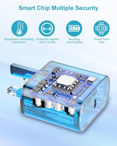 45W Super Fast Charger for Samsung Galaxy S24/S24/S23/Note20/S22/S21/Note10/S20 - Picture 16 of 20