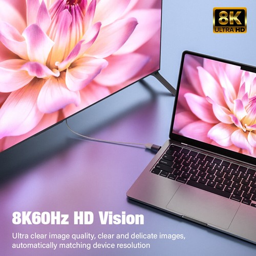 8K@60Hz Magnetic 2.1 HDMI Adapter Male to Female Convertor for UHD TV Monitor - Picture 5 of 18