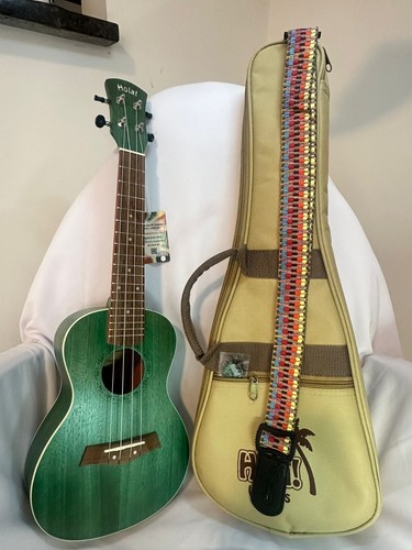 Hola! Music HM-121PP+ Deluxe Mahagoni Ukulele Bundle, Sopran 21 Zoll - Lila - Bild 13 von 19