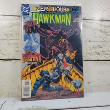 DC Comics Hawkman #13 1994 Zero Hour Vintage Comic Book Sleeved Boarded
