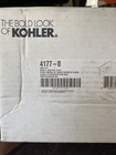 Kohler Droplet 4177-0 Inwall Tank Face Plate WHITE