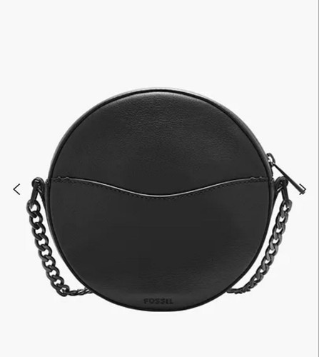 Disney Fossil Mickey Crossbody Bag Special Edition Black Chain Pochette Japan - Picture 5 of 10