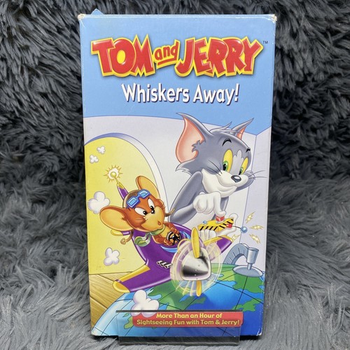 Tom and Jerry - Whiskers Away VHS 2003 Warner Bros Classic Cartoon Movie Film - Picture 2 of 8