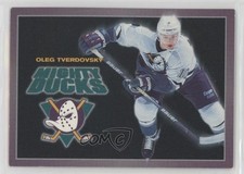1994-95 Carl's Jr Anaheim Mighty Ducks Drug Prevention Oleg Tverdovsky #24