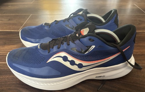 Saucony Guide 15 Men’s Running Trainers Blue Uk Size 11.5 - Picture 5 of 12