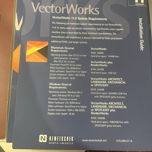 Nemetschik Vectorworks Version 11 A Series Gobo Textures With Serial Number - Picture 9 of 10