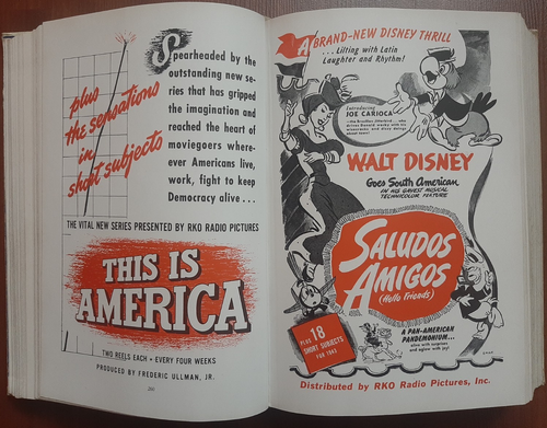 1943 Film Daily Year Book Of Motion Pictures, Lists of Theaters, Actors, Movies - Picture 4 of 6