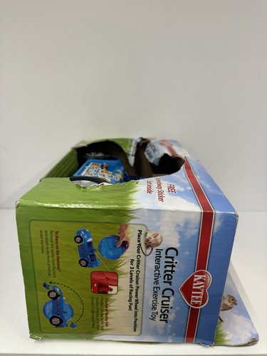 Kaytee Critter Cruiser Interactive Exercise Toy for Small Animals, Blue  - Picture 5 of 8