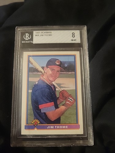 1991 Bowman Jim Thome #68 (RC) Cleveland Indians