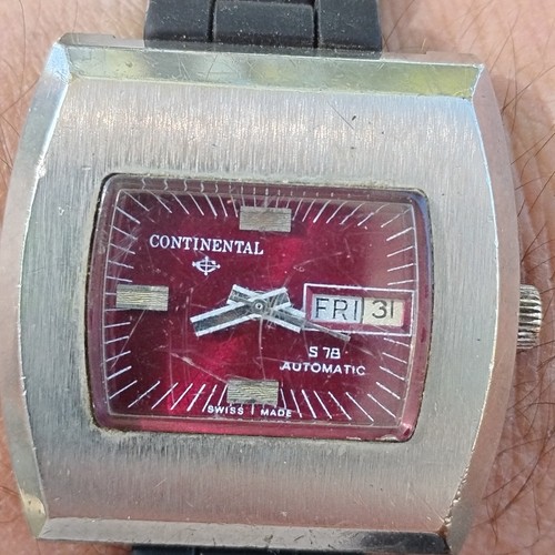 Vintage CONTINENTAL S-7814A Swiss Made Mechanical Self-Winding Automatic Watch - Picture 2 of 12