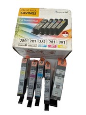 New Canon PGI-280 CLI-281 5 Color Cartridge Pack for Canon Pixma Inkjet Printers