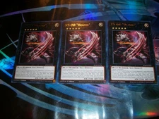 3x K9-00 "Hound" 1st Edition Rare JUSH-EN036 Yu-Gi-Oh!