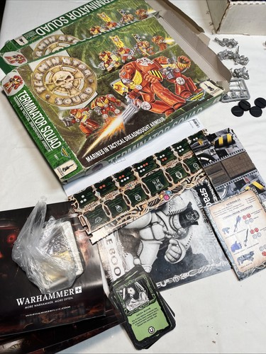 Games Workshop Warhammer 40,000 HUGE FIGURE LOT Space Marines Wolf Terminator - Picture 20 of 24