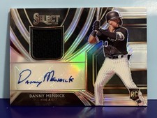 DANNY MENDICK -  2020 Select Rookie Patch Auto  /99 CHICAGO WHITE SOX!!