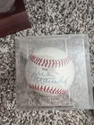 Juan Mashaw Autograph Baseball