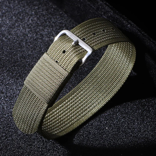 20mm 22mm Nylon Armband Militär Sport Canvas Uhrenarmband für Seiko Universal - Bild 28 von 28