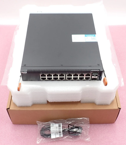 NEW Dell Networking X1018 16x 1GbE RJ45 + 2x 1GbE SFP Web Managed Switch TXG9G - Picture 2 of 14