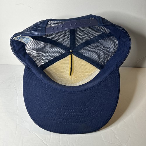 Wing King Clarion PA Navy Blue Trucker Hat Snapback - Picture 3 of 4