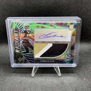 2022 Panini Spectra - Radiant Rookie Celestial Prizm Chris Olave /75