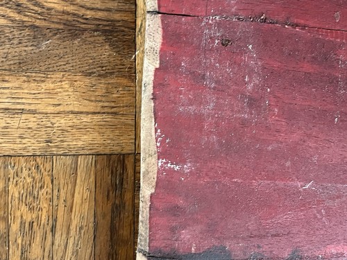 Folk painting on wood - Asian .. Research required - An interesting work on wood - Picture 2 of 5