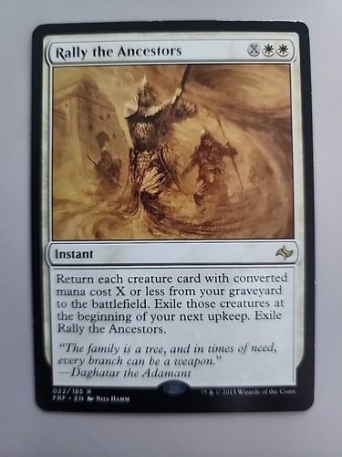 MTG Rally the Ancestors Fate Reforged Regular Rare - Picture 1 of 1