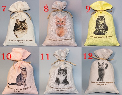 Unique Grave Stone Bengal Cat Angel Memorial Urn Pet Ashes Personalized Statue - Afbeelding 8 van 10