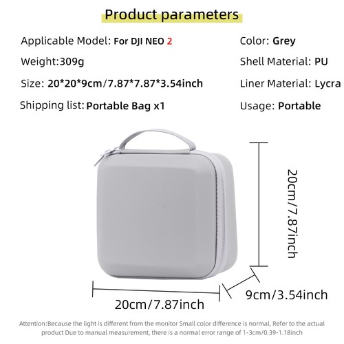 For DJI Neo 2 Carrying Case Handbag Dustproof Pressure-Resistant Storage Bag - Picture 7 of 28