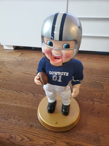 Vintage Dallas Cowboys NFL Rockin Randall Puppe Monday Night Football Talking Doll  - Bild 1 von 7
