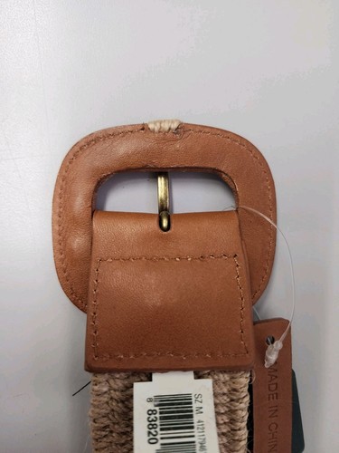 Lauren Ralph Lauren Gürtel Natur Gewebt Stretch Damen Verstellbar Gr: M 32,5" - Bild 17 von 18