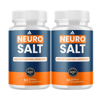 2-Pack Neuro Salt Capsules - NeuroSalt Advanced Brain Health Support - 120 Caps