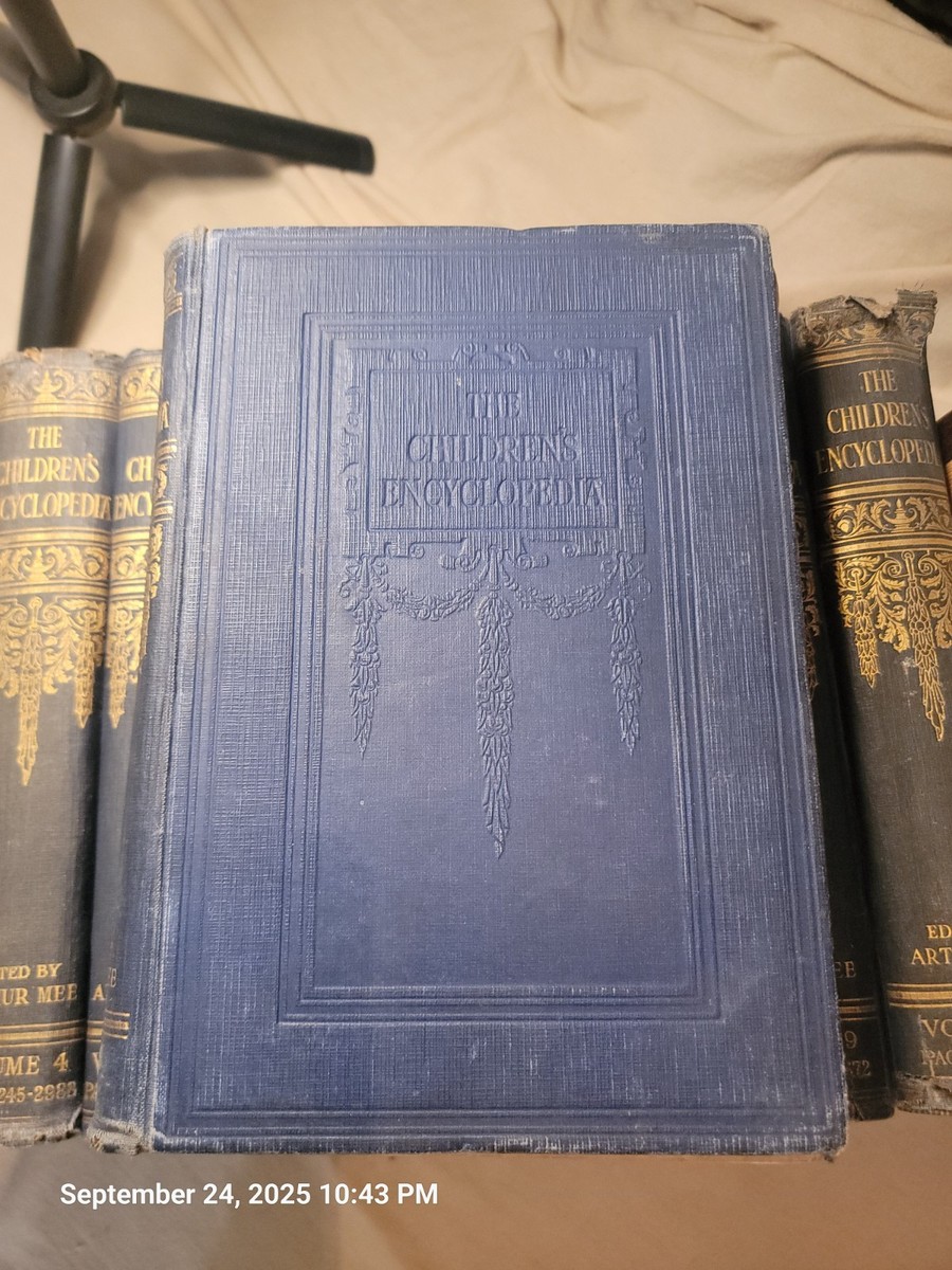 Vintage The Children's Encyclopedia Set by Arthur Mee Rare