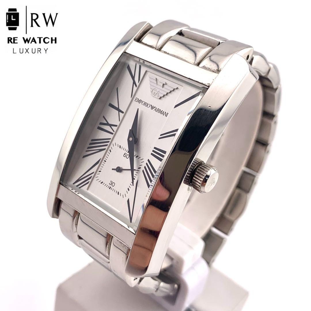 EMPORIO ARMANI AR-0145 Analog Wristwatch Silver | eBay
