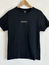 Chipotle Shirt Adult Black Medium Short Sleeve Tee Work Wear Employee *READ*