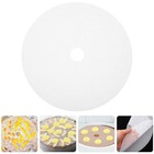 4Pcs Round Silicone Dehydrator Sheets Non-stick Reusable Fruit Dehydrator Mats