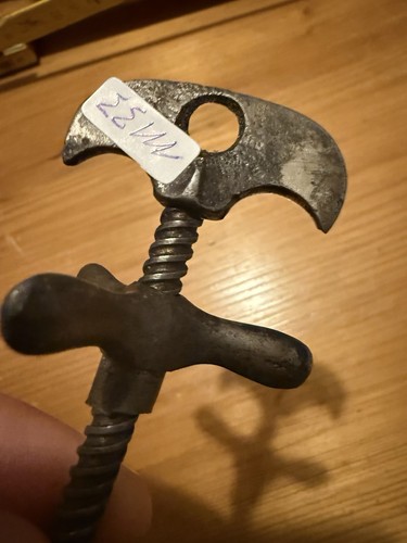 Antiker Korkenzieher(Original) Corkscrew Wein Sammler Antiquo Sacacorchos - Bild 5 von 8