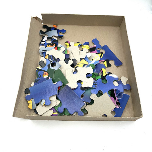 The Adventures of Batman & Robin 60 Piece Puzzle 1995 MB Complete - Picture 8 of 8