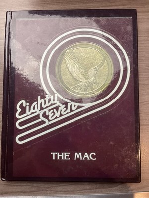 McGraw High School-Class Of 1987- Yearbook-HC Book-McGray New York