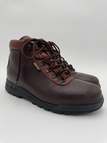 [Excel] Mens 10M Vasque Sundowner Skywalk Burgundy Leather Hiking Boots - Afbeelding 1 van 11