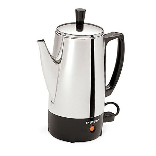 02822 6-Cup Stainless-Steel Coffee Percolator