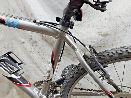 09' Trek 4300 MTB Bike Medium 18" Hardtail Front Suspension Trail Shimano Triple - Picture 12 of 16