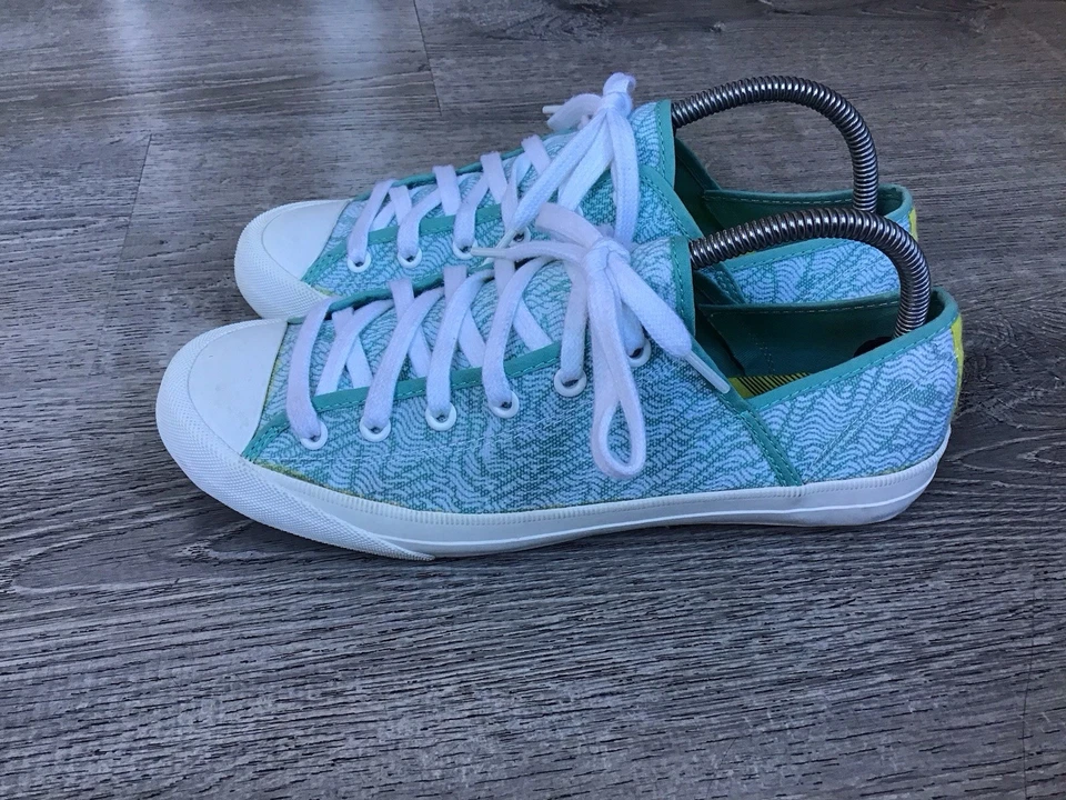 Kate Spade Saturday x PF Flyers Aqua Zapatillas bajas con cordones para mujer talla 9 EE. UU. Foto 3 de 4