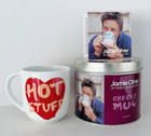 Jamie Oliver Hot Stuff Mug Coffee Cheeky Mug Royal Worcester & Tin Rare, Unused