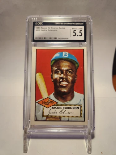 1983 Topps 1952 Reprint Series - Jackie Robinson #312