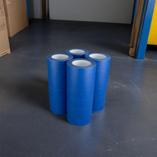 24 Rolls Blue Painter’s Tape 2" x 60 Yd – Bulk Multi-Surface Masking