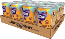 A Strong Heart Wet Dog Food, Chicken & 13.2 Ounce (Pack of 12), Food  3.28 per gallon